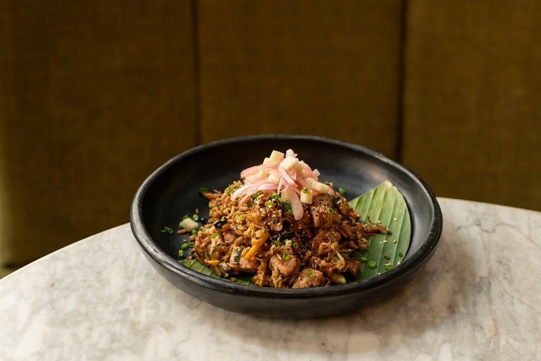 Arroz de Cerdo al Wok
